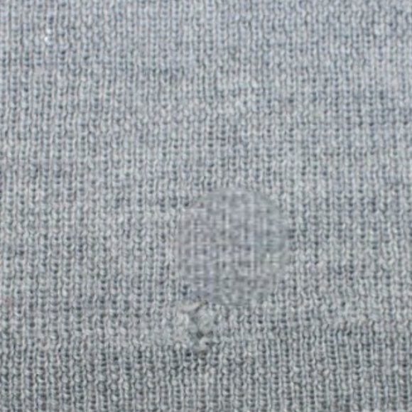 Pendleton Gray Short Sleeve Spring Style Turtle Neck Sweater, Size Medium - Picture 6 of 7